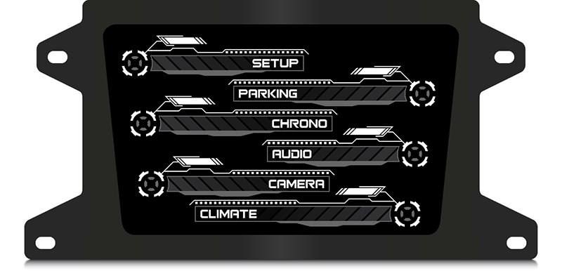 Fig. 19. Laplace Z virtual central console - main menu.