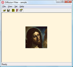 Diffusion filter demo application